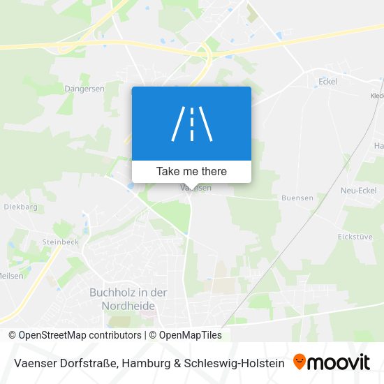 Vaenser Dorfstraße map