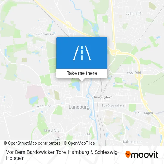 Карта Vor Dem Bardowicker Tore