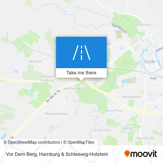 Карта Vor Dem Berg