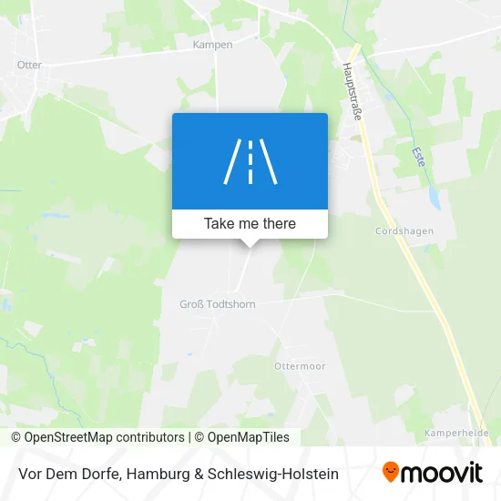 Карта Vor Dem Dorfe