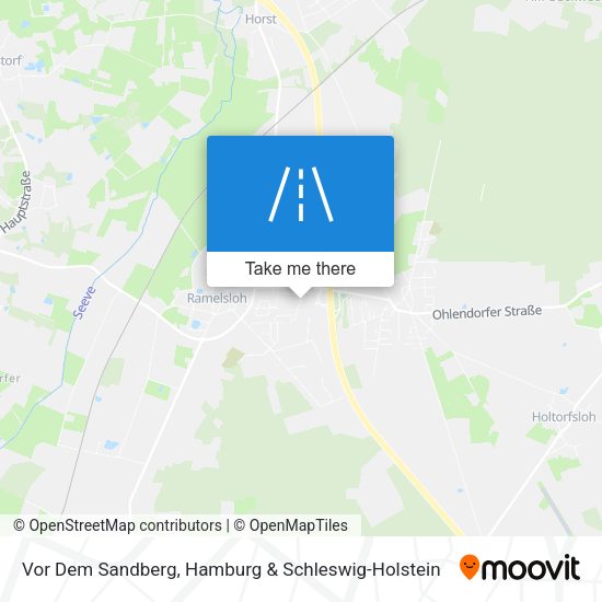 Vor Dem Sandberg map