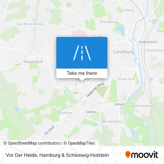 Vor Der Heide map