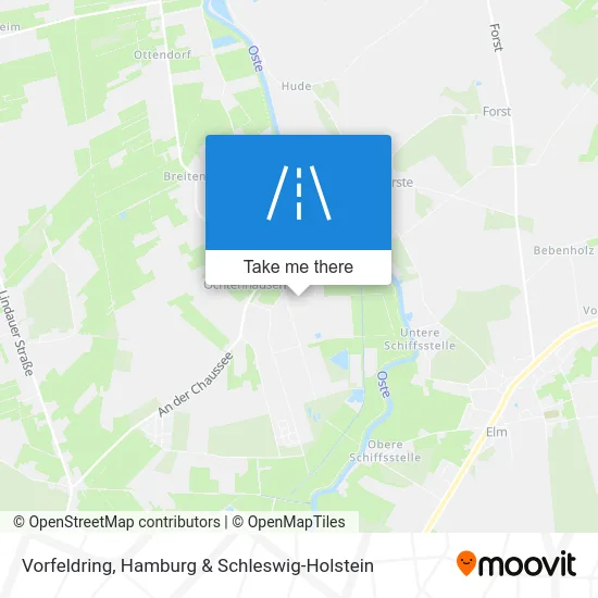 Карта Vorfeldring