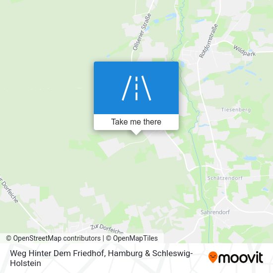 Weg Hinter Dem Friedhof map
