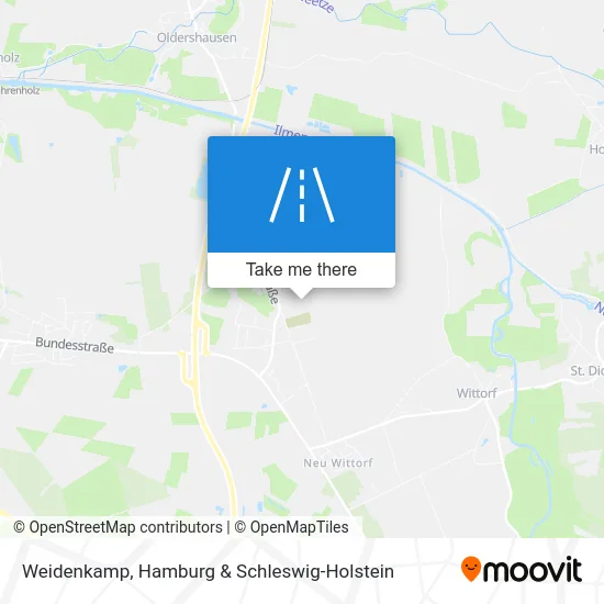 Карта Weidenkamp