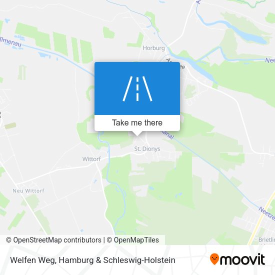 Welfen Weg map