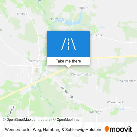 Карта Wennerstorfer Weg