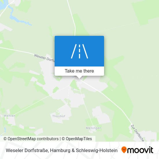 Weseler Dorfstraße map