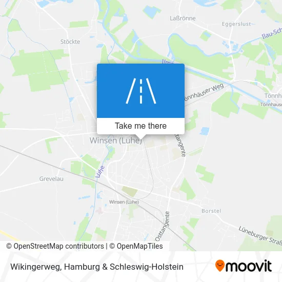 Карта Wikingerweg