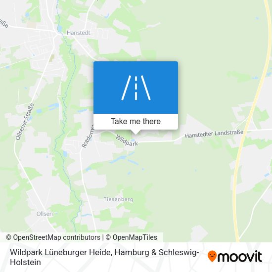Wildpark Lüneburger Heide map