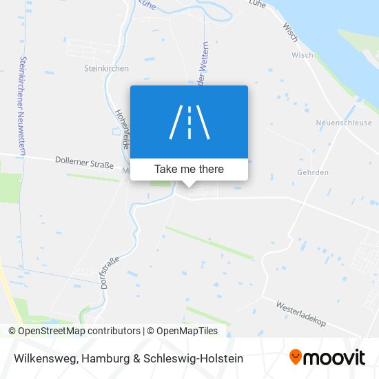 Wilkensweg map