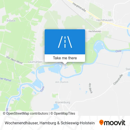 Карта Wochenendhäuser