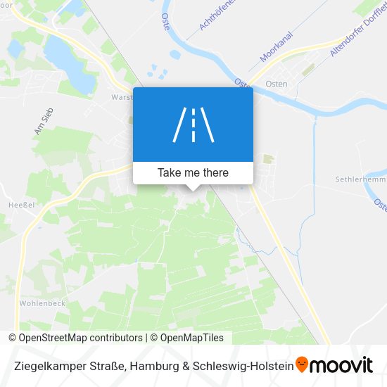 Ziegelkamper Straße map