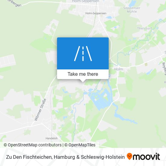 Zu Den Fischteichen map