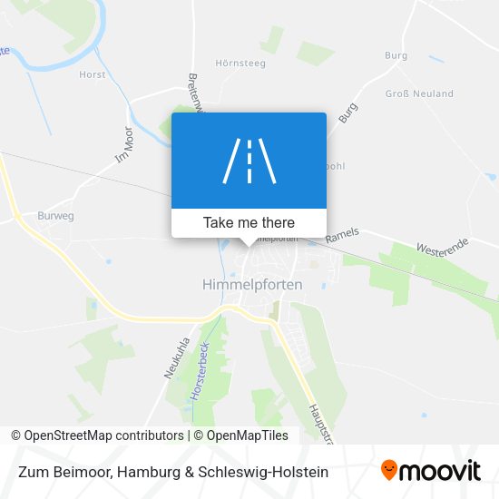 Zum Beimoor map