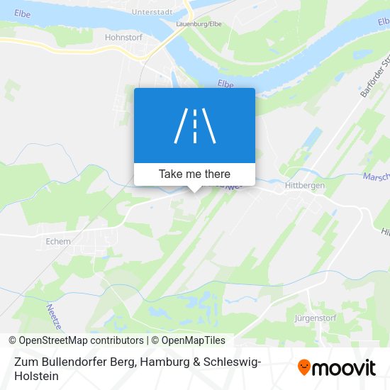 Zum Bullendorfer Berg map