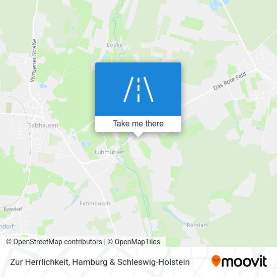 Zur Herrlichkeit map