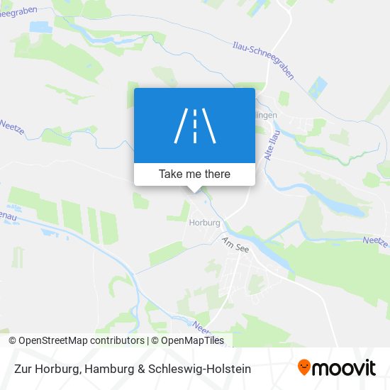 Zur Horburg map