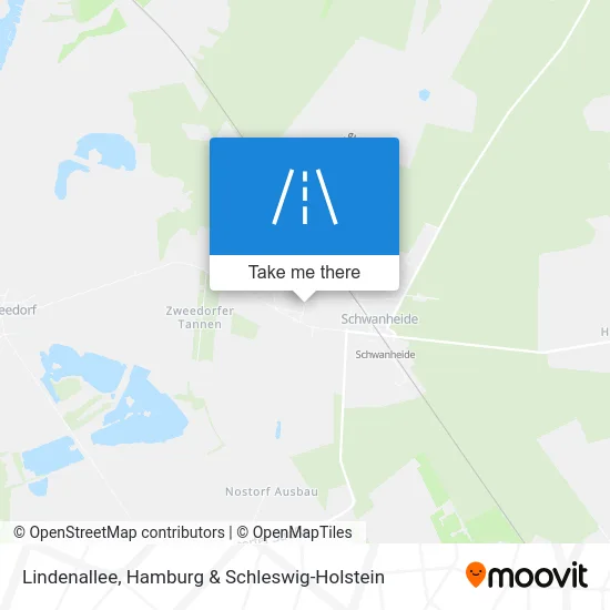 Карта Lindenallee