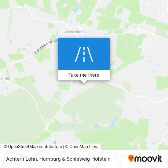 Карта Achtern Lohn