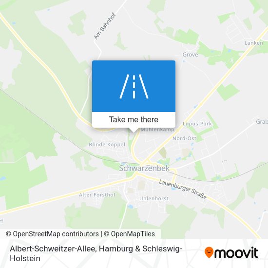 Albert-Schweitzer-Allee map
