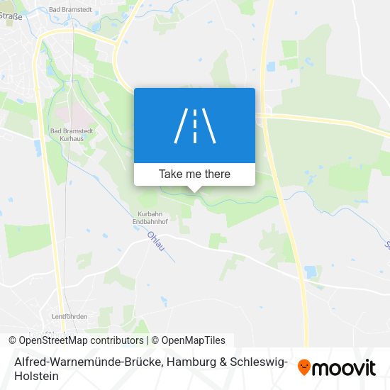 Alfred-Warnemünde-Brücke map