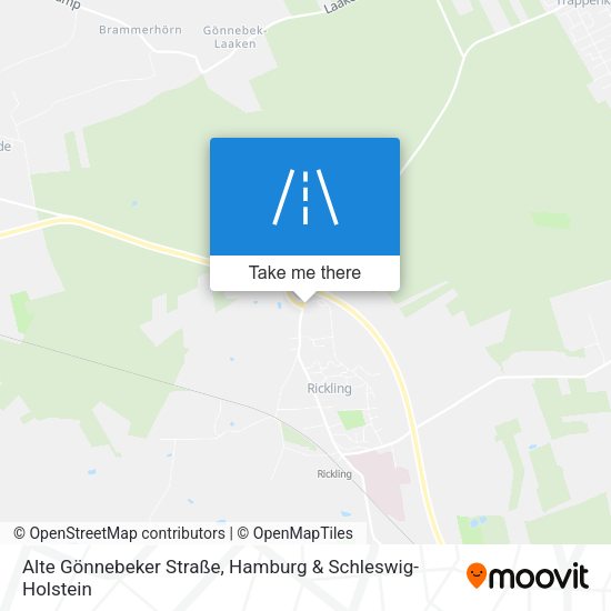 Alte Gönnebeker Straße map