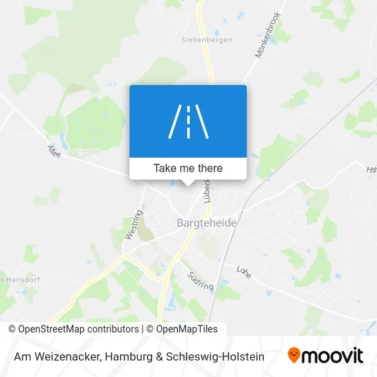 Карта Am Weizenacker