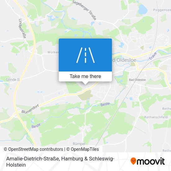 Amalie-Dietrich-Straße map