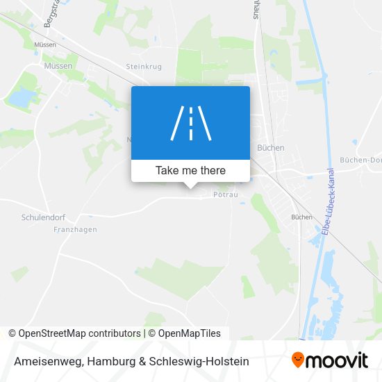 Ameisenweg map