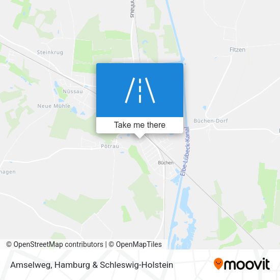 Amselweg map