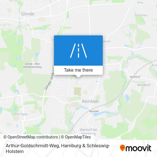 Arthur-Goldschmidt-Weg map