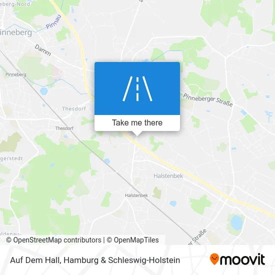 Карта Auf Dem Hall