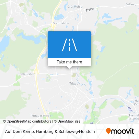 Auf Dem Kamp map