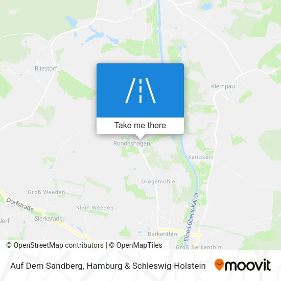 Карта Auf Dem Sandberg