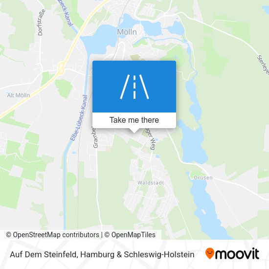 Auf Dem Steinfeld map