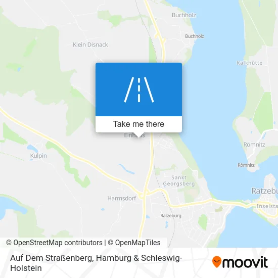 Карта Auf Dem Straßenberg