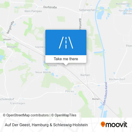 Auf Der Geest map