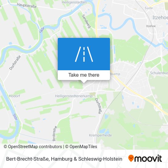 Bert-Brecht-Straße map