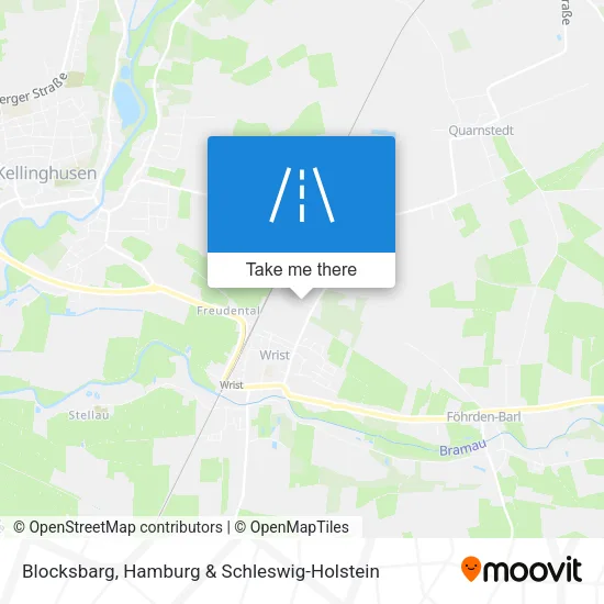 Карта Blocksbarg