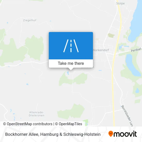 Карта Bockhorner Allee