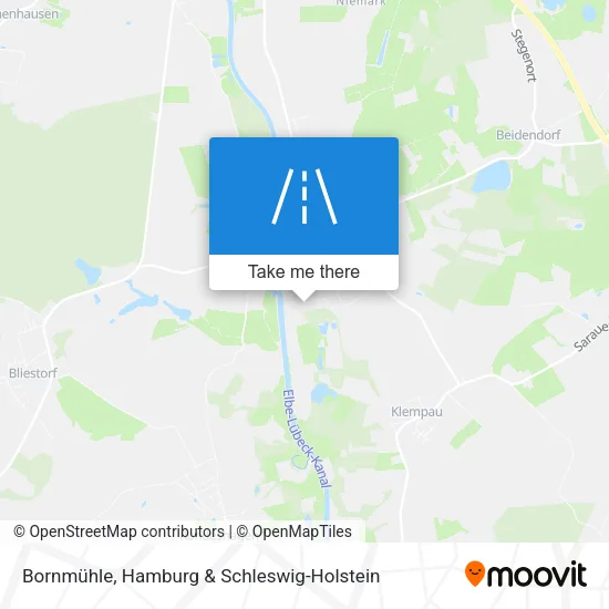 Карта Bornmühle