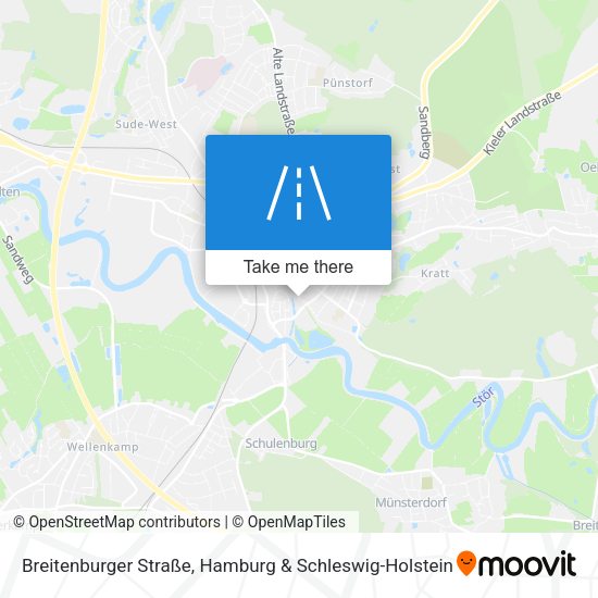 Breitenburger Straße map