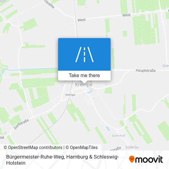 Bürgermeister-Ruhe-Weg map