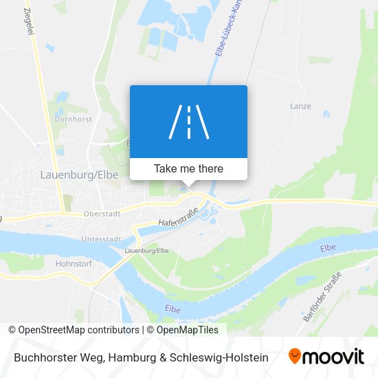 Buchhorster Weg map