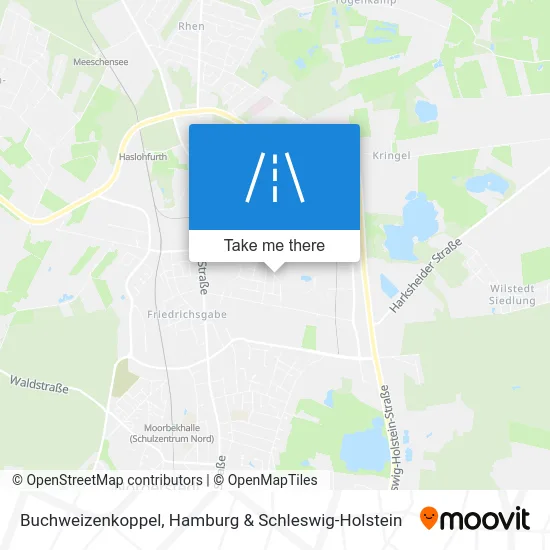 Карта Buchweizenkoppel