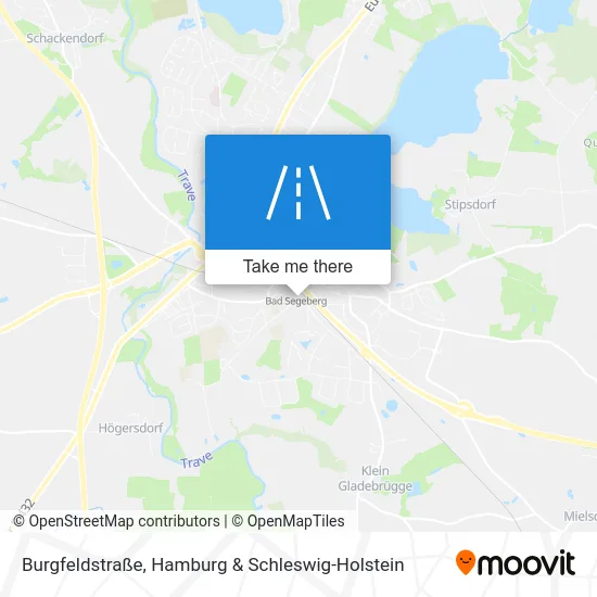 Карта Burgfeldstraße