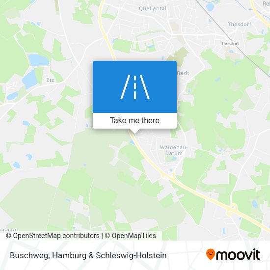 Buschweg map