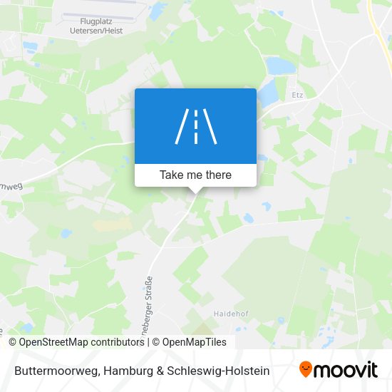 Buttermoorweg map