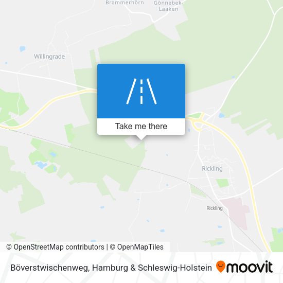 Böverstwischenweg map